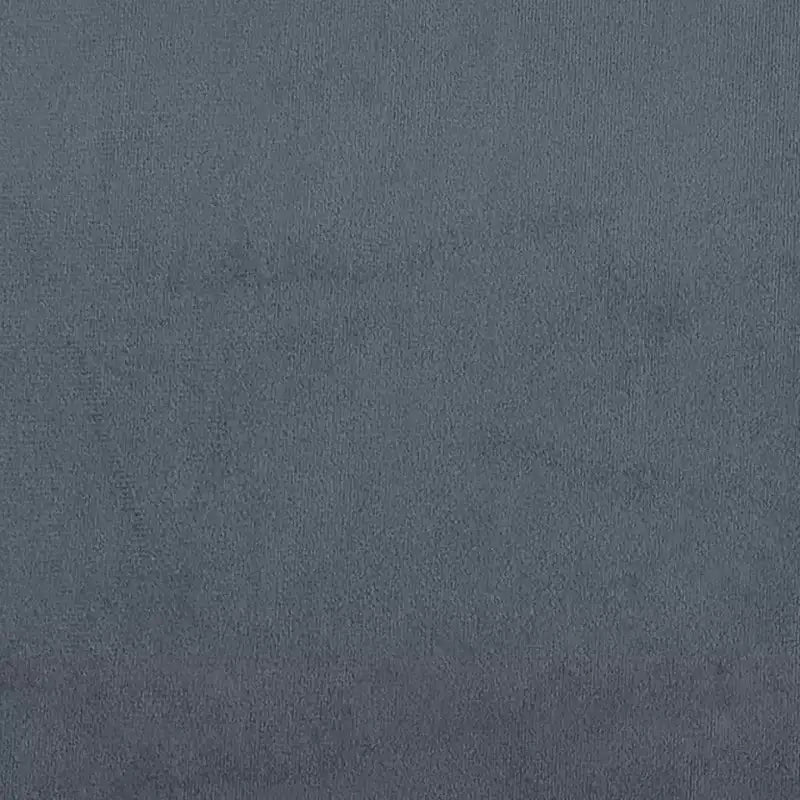 Canapé 2 places avec coussins décoratifs Gris Foncé 47,2 Velours