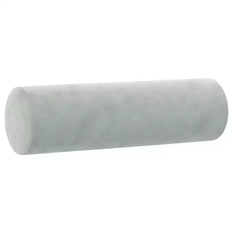 Canapé 2 places avec coussins décoratifs gris clair 55,1 velours