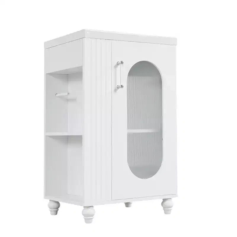20 petits meubles-lavabos de salle de bain avec rangement, meuble bas de salle de bain avec étagère réglable