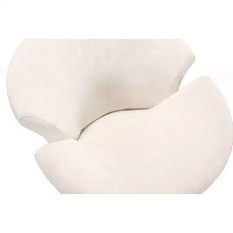 Lot de 2 fauteuils d'appoint pivotants en velours Tulip