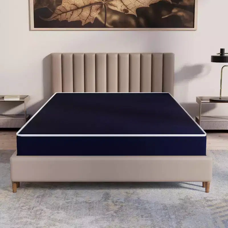 Matelas 7 zones mi-ferme en nylon vinyle double face résistant à l'eau, silencieux, sensation nuage doux