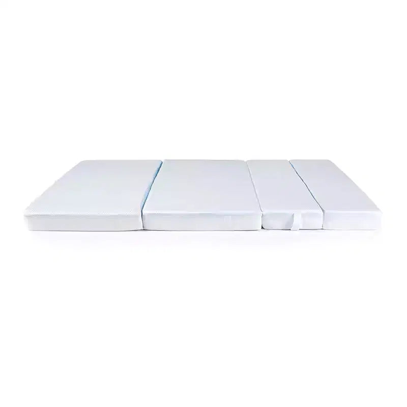 Canapé convertible 4 plis avec 1 matelas en mousse à mémoire de forme et gel intégré